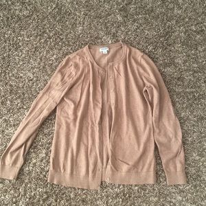 Brown cardigan